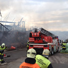 Bauernhof in Batschuns in Vollbrand