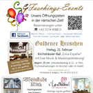 Kirchsträssler Ball am 21.2. ab 20 Uhr im Hirschen, Bregenz