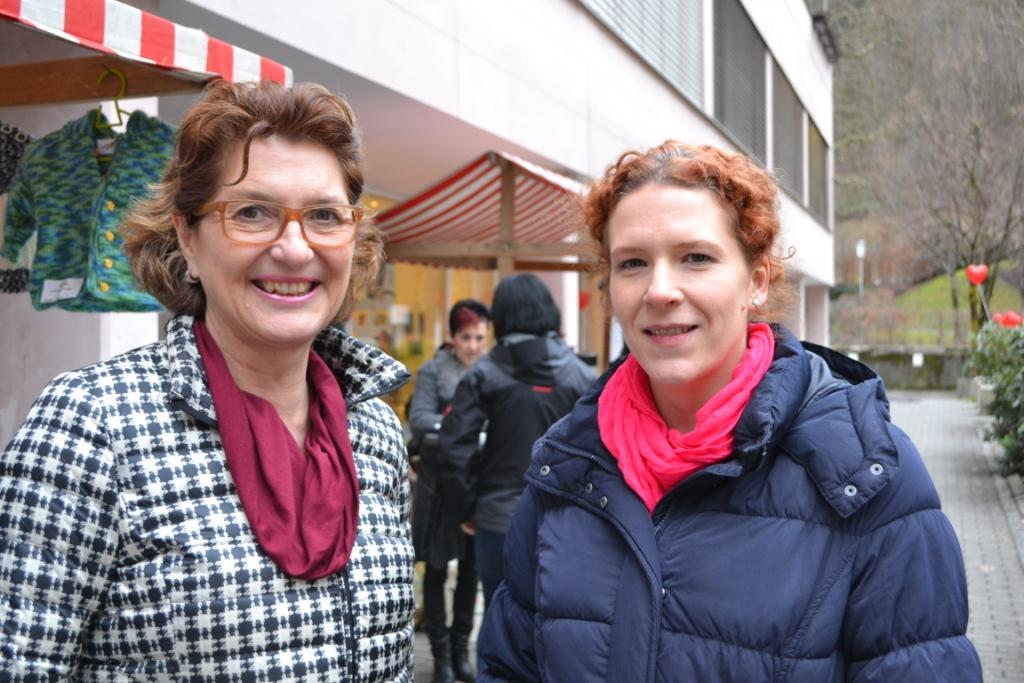 DSC_0064 Vizeb__rgermeisterin Erika Burtscher und Irmgard Marte _SchokoMus_.JPG