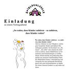 Einladung zum Vortragsabend