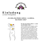 Einladung Vortragsabend