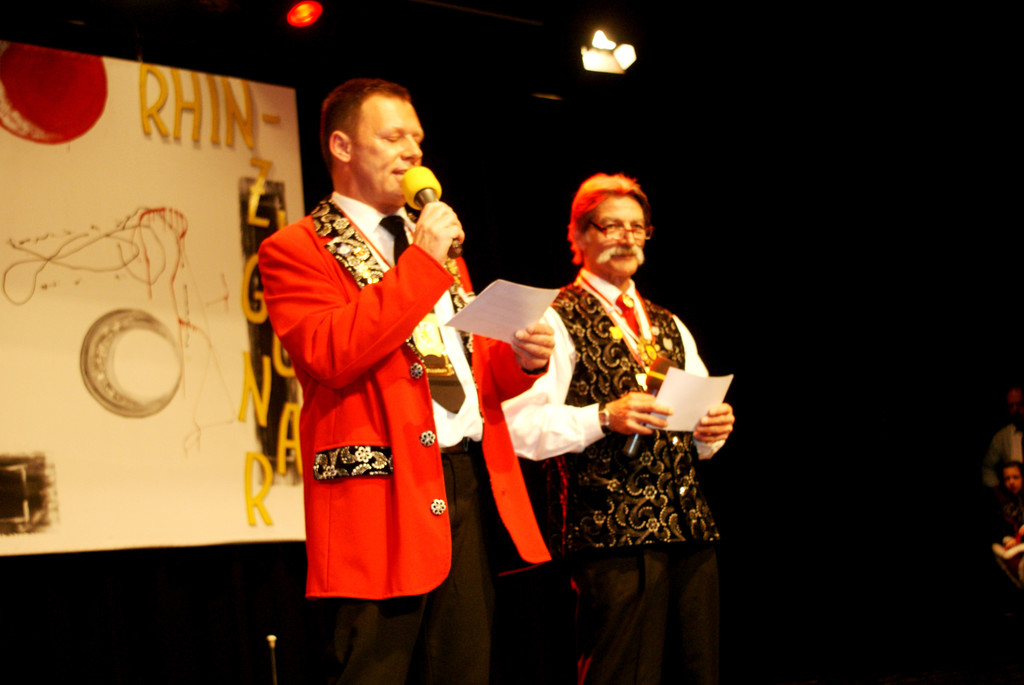 43 Klaus Spiegel und Hans-Werner Petzold f__hrten durchs Programm.JPG