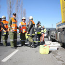 Wolfurt: Lkw verliert Diesel