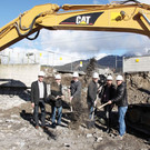 Spatenstich Neubau Firma Wagner Februar 2014 2.jpg