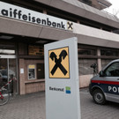 Banküberfall in Feldkirch Altenstadt: Erste Bilder