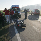 Bilder vom Crash im Stau