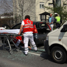 Ein Verletzter nach Auffahrunfall in Hard