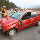 A14: Kleinkind bei Pkw-Überschlag verletzt