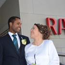 Andrea Hämmerle und Weldeyohannes Tesfay haben geheiratet