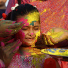 Das indische Farbenfestival