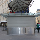 Illegaler Kebabstand am Alser Spitz