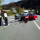Pkw-Kollision vor dem Achraintunnel