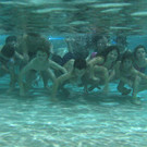 Kindertraining bei der Wasserrettung