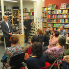 Impressionen von der Lesung mit Peter Natter