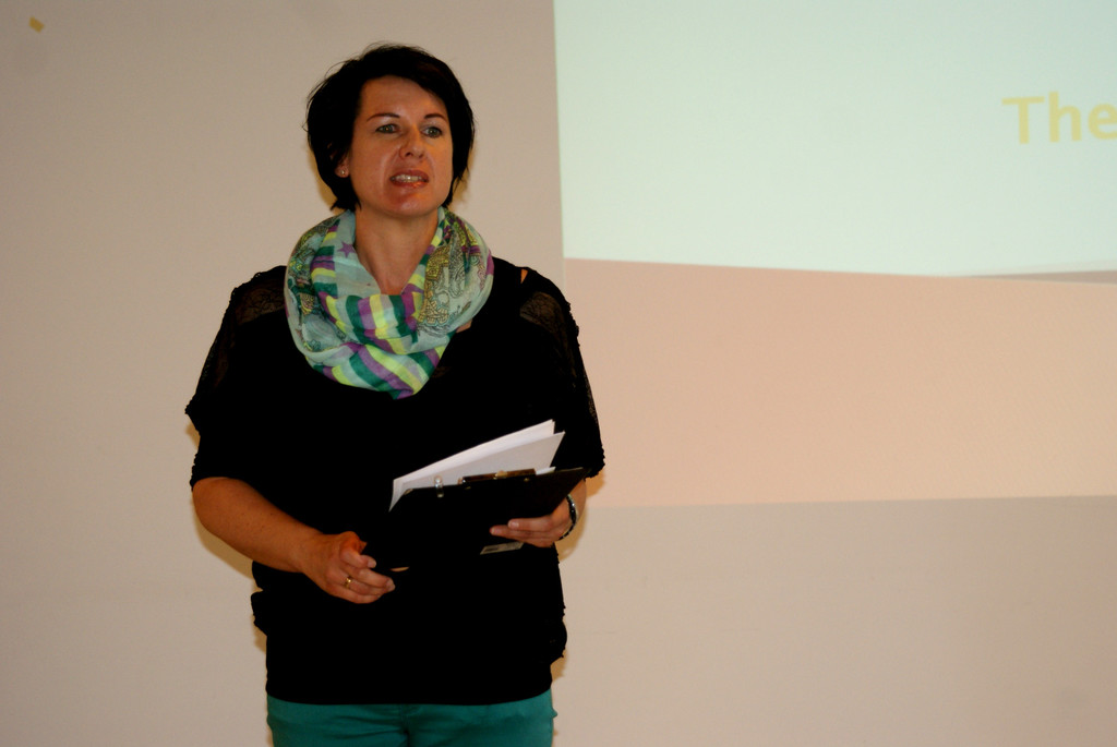 Silvia Benz organisiert die Veranstaltungen.JPG