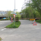   Umleitung durch Sanierungsarbeiten    