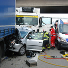 Frau starb bei Lkw-Unfall auf der A2 in Niederösterreich