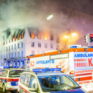 Brand in der Wiener Innenstadt