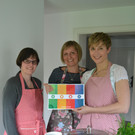 DSC_0008 Birgit Bell_ Yvonne Lins und Andrea Kerbleder sind die Herausgeberinnen von Gisiga kocht.JPG