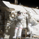 Letzter Außeneinsatz der "Discovery"-Astronauten