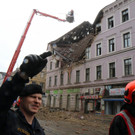 Heftige Explosion: Hauseinsturz in Wien-Fünfhaus