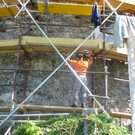 Nächste Restaurierungs-Etappe an der Ruine Neuburg
