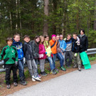 Flurreinignung Volksschule