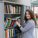 Offener Bücherschrank