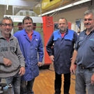 HTL Schüler beim Projekt Königswelle