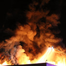 Großbrand im Möbelhaus Weiler