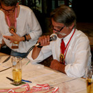 077 Hans-Werner Petzold informierte seine Vereinsmitglieder.JPG