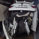 Autodiebe verstecken BMW X6 in Transporter