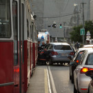 Straßenbahnunfall in Wien-Donaustadt