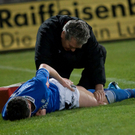 Fussball: 16. April 2010: FC Lustenau gegen Vienna