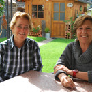 Marika Harich und Jutta Gasperi aus Nüziders engagieren sich ehrenamtlich für Hospiz Vorarlberg.