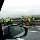 Unfall auf der Nordbrücke