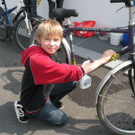 Mehr Fotos von der Fahrradputzaktion