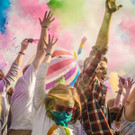 Bilder vom Holi Festival