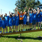 Mädchenfußball an der HS Egg 