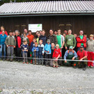  Freiwilligen des Alpenvereins waren im Einsatz für den Hohenemser Wald. 