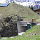 Tunnelsystem in Oberlech
