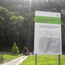Steinschlagschutzdamm Bauhof - Beim Schießstand