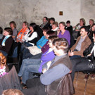 Silvia Senoner im Gemeindekeller Göfis