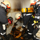 Frastanz: Brand im Stiegenhaus