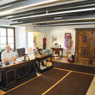 Neuer Kassaraum und Museumsshop