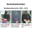 Überfälle: Serientäter seit 2008 gesucht - Fahndungsbilder