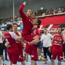 So feiert HLA-Meister Alpla HC Hard die Titelverteidigung