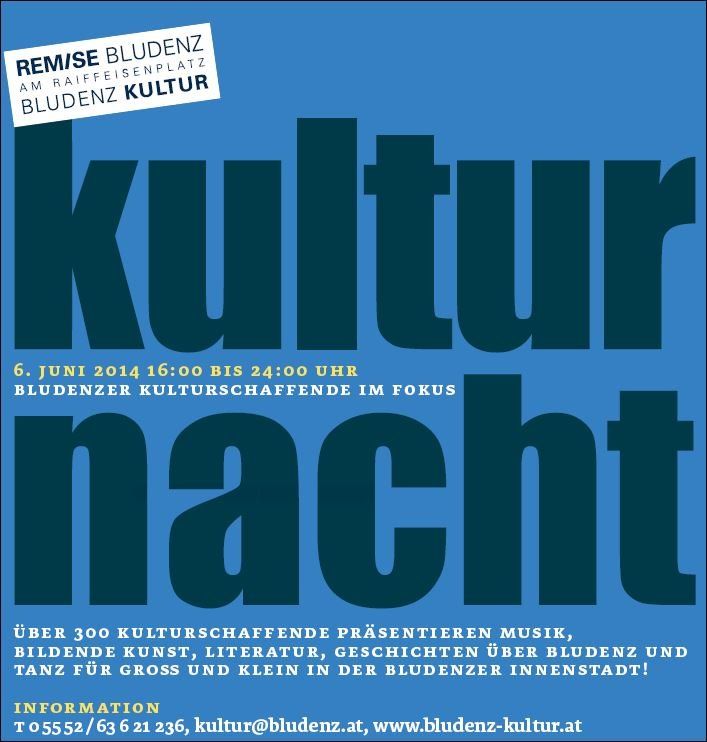 6. KulturNacht Bludenz