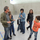   Wünschelrutengehen im Kunsthaus  