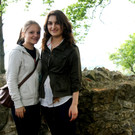 28 Sch__ler forschten f__r die Umweltwoche_ Jasemin und Katrin.JPG